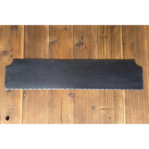Placa de rodadura de hierro recto liso - 30" / 6"