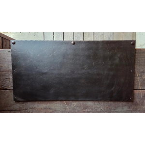 IN STOCK 36" x 18" Plain Straight Iron Kick Plate