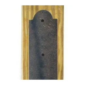 Colonial Iron Flush Mount Structural Post Base | Structural Post Bracket - 3 1/2" x 3 1/2" / 8"