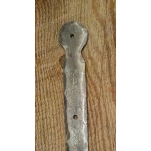 Revolutionary Iron J Hook Pour in Place Structural Post Base - 3 1/2" x 3 1/2" / 8"