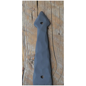 Neo-Classical Iron Flush Mount Structural Post Base | Structural Post Bracket - 3 1/2" x 3 1/2" / 8"