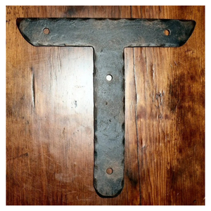 Tuscan Iron "T" Strap - 6" x 2"