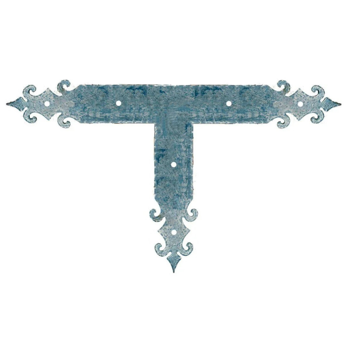 Romanesque Iron "T" Strap