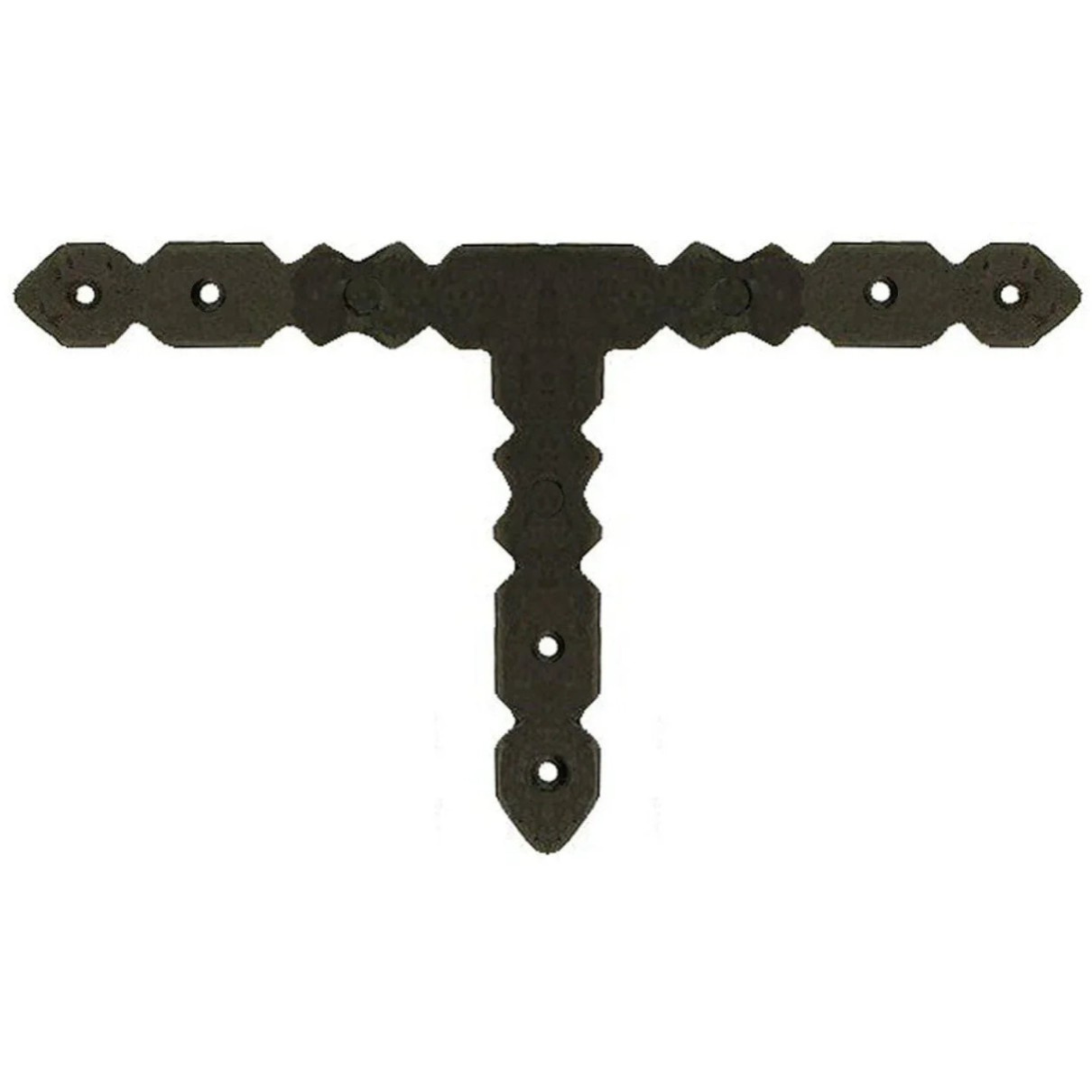 Art Deco Iron "T" Strap