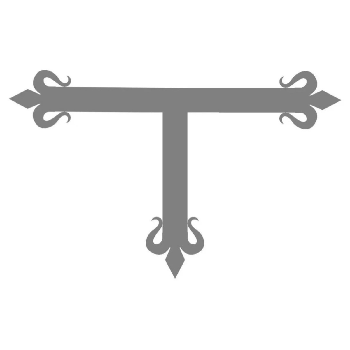 Spanish Mission Iron "T" Strap