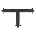 Authentic 15th Century Iron "T" Strap