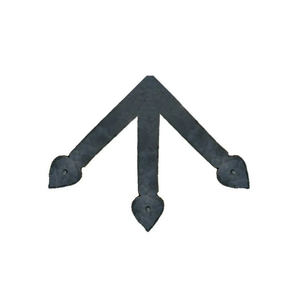 Placa central Tudor Iron Ridge - 8" x 8"