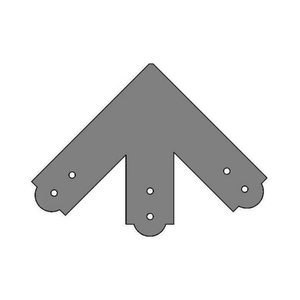 Colonial Iron Ridge Center Plate - 8" x 8"