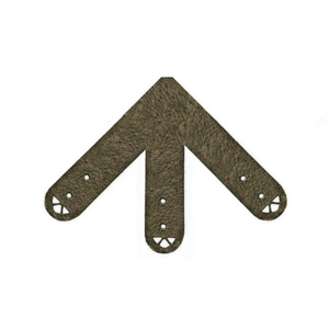 Plaque centrale Shabby Chic Iron Ridge - 8" x 8"