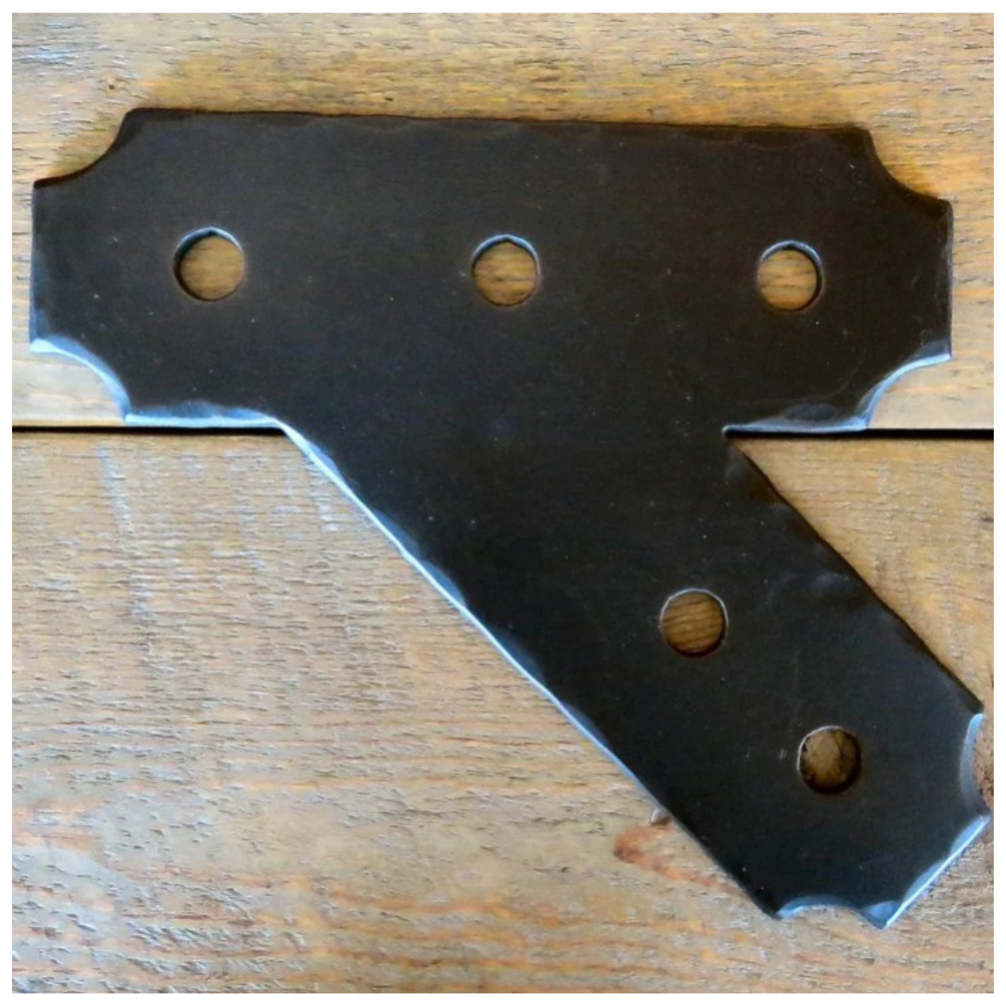 Transitional Iron Gable Thru Plate
