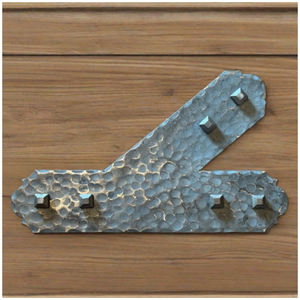 Classic Iron Gable Thru Plate - 12" x 8"