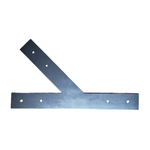 Plain Straight Iron Gable Thru Plate