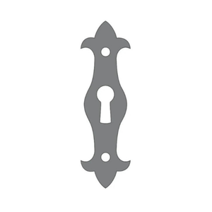 Romanesque Escutcheon Plate