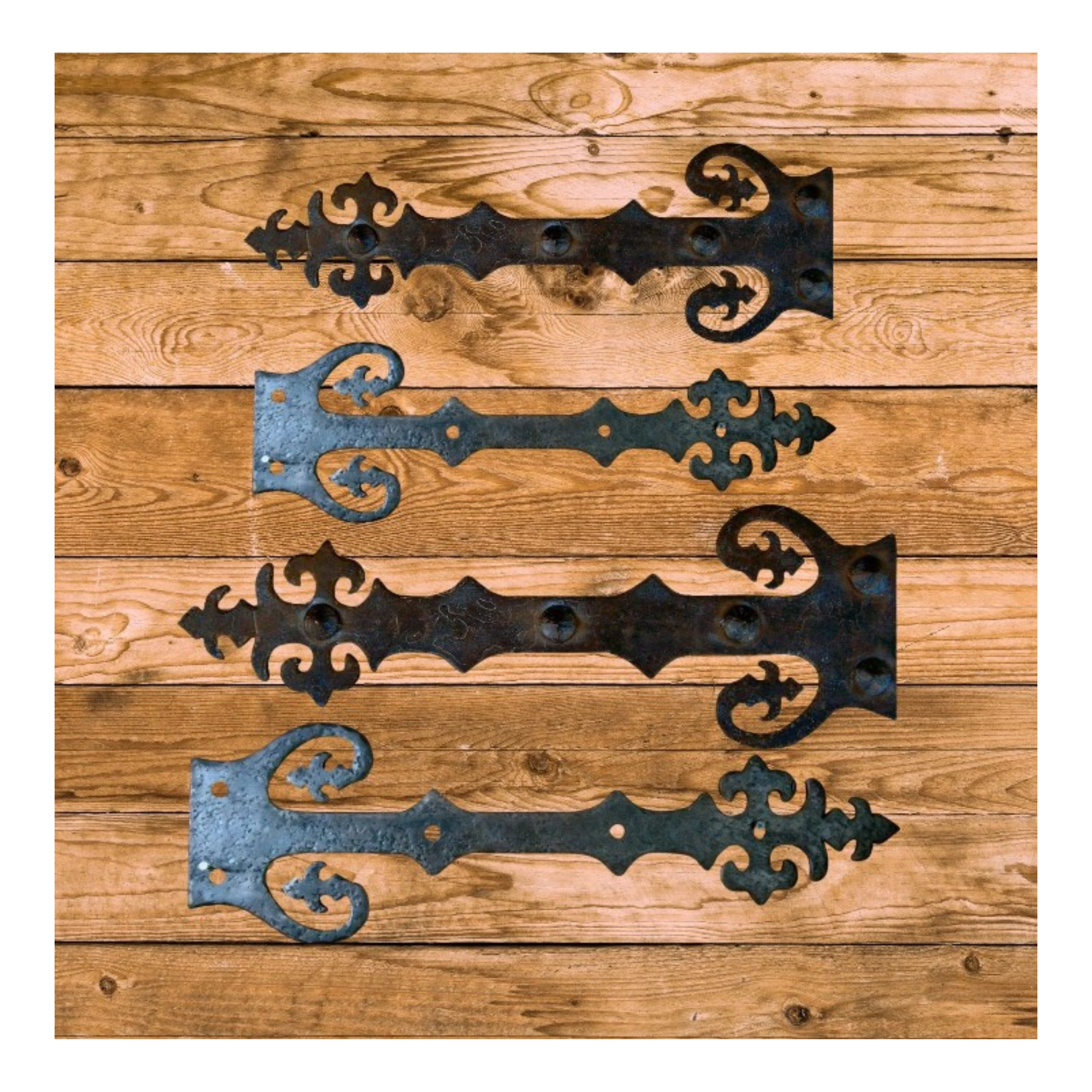 Renaissance Iron Faux Hinge Strap
