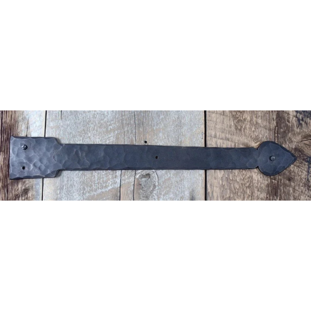 Tudor Wrought Iron Faux Hinge Strap