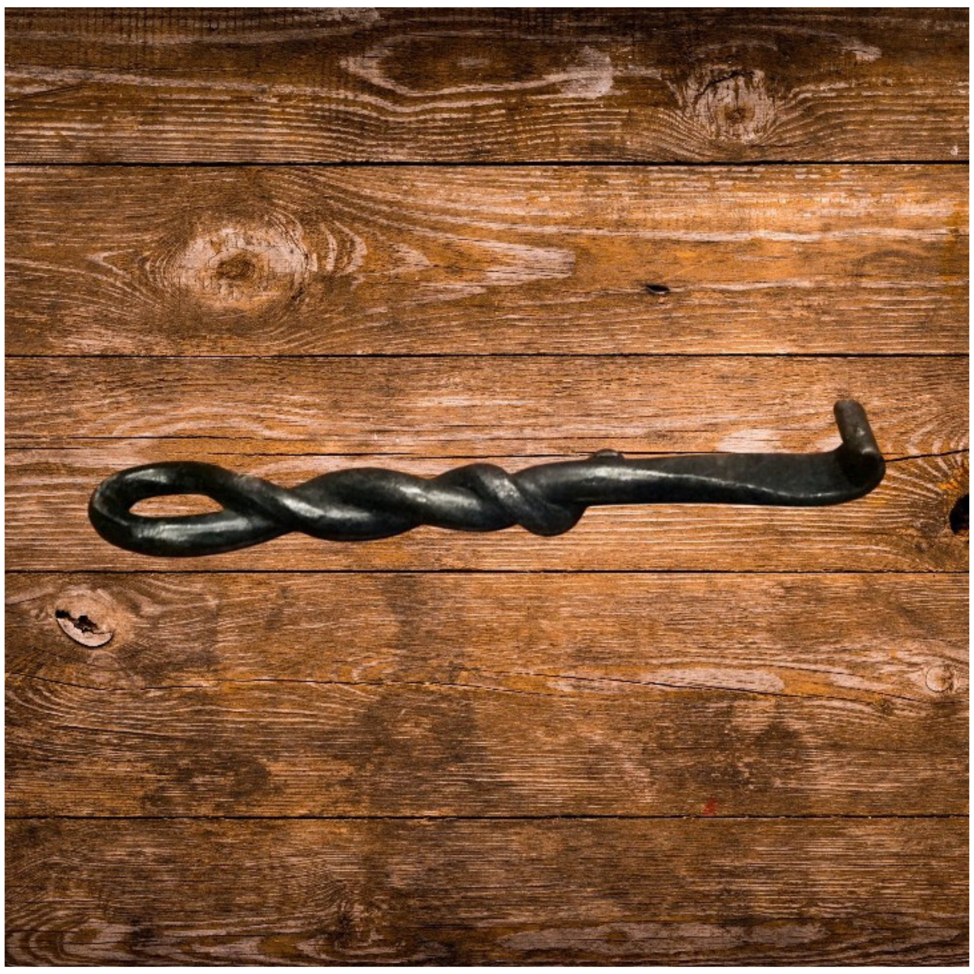 Twisted Iron Bottle Opener