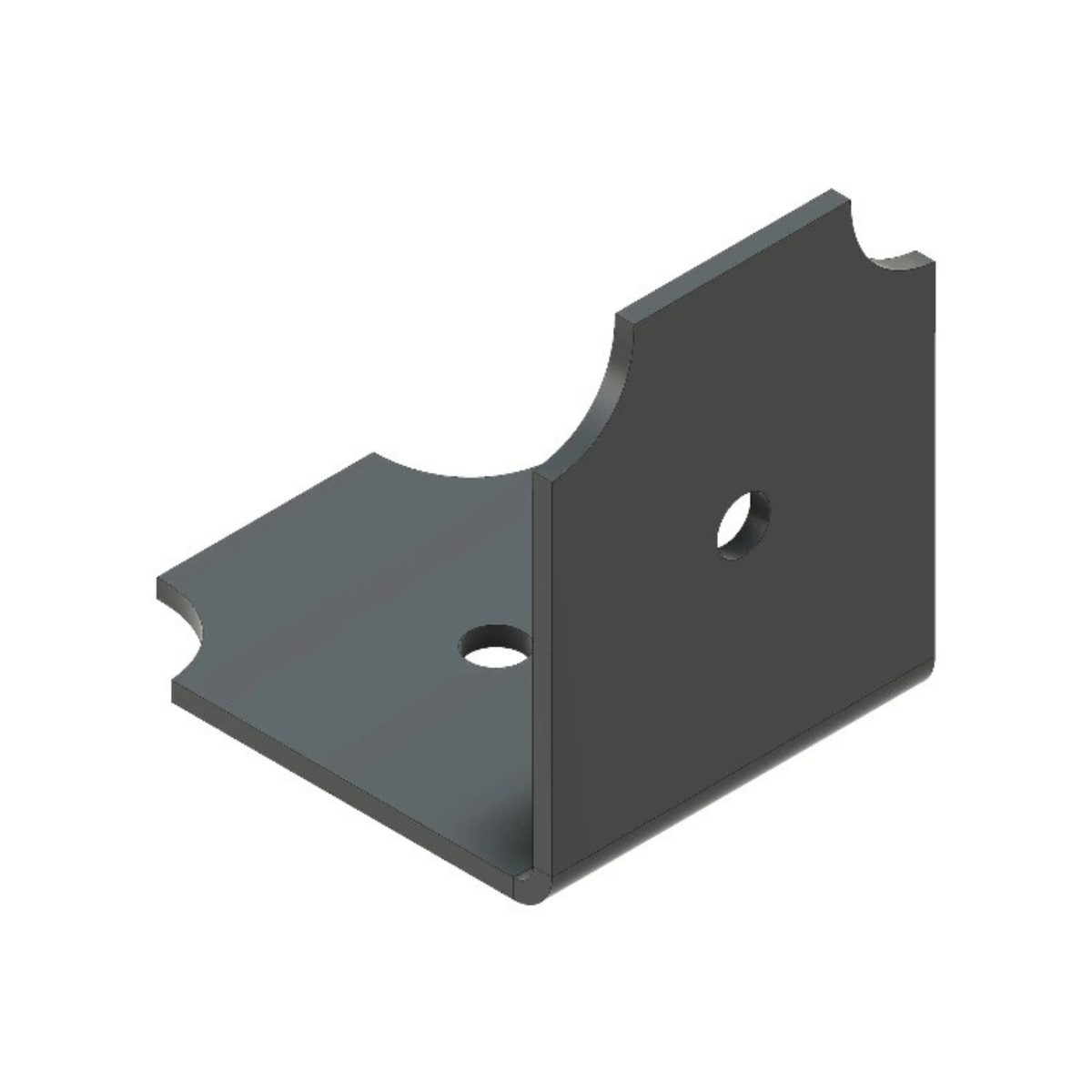 Transitional Iron Angle Brace