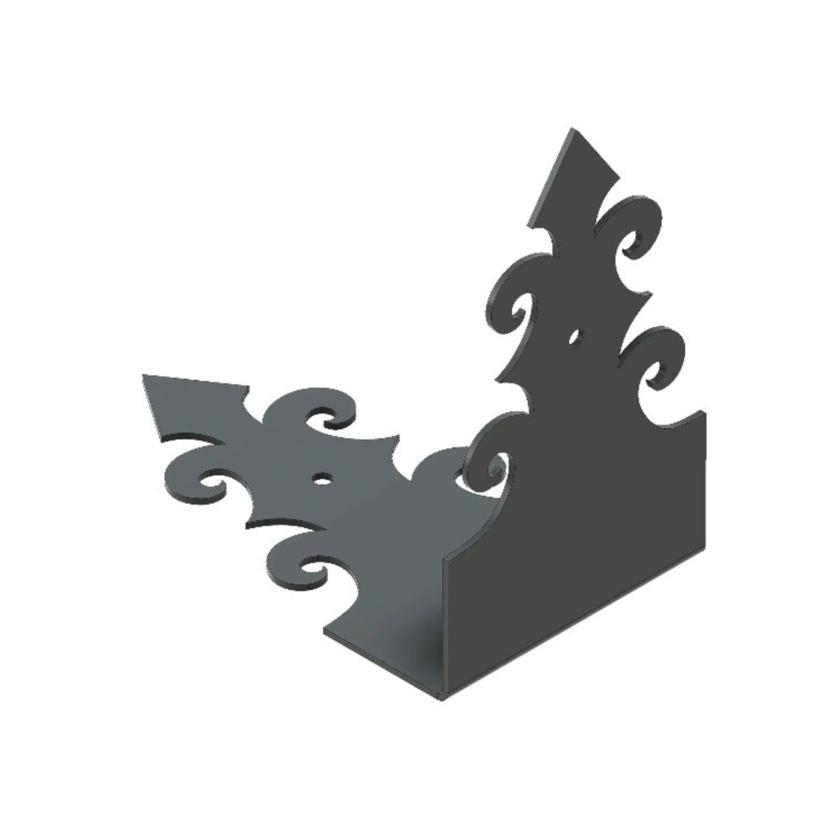 Romanesque Iron Angle Brace