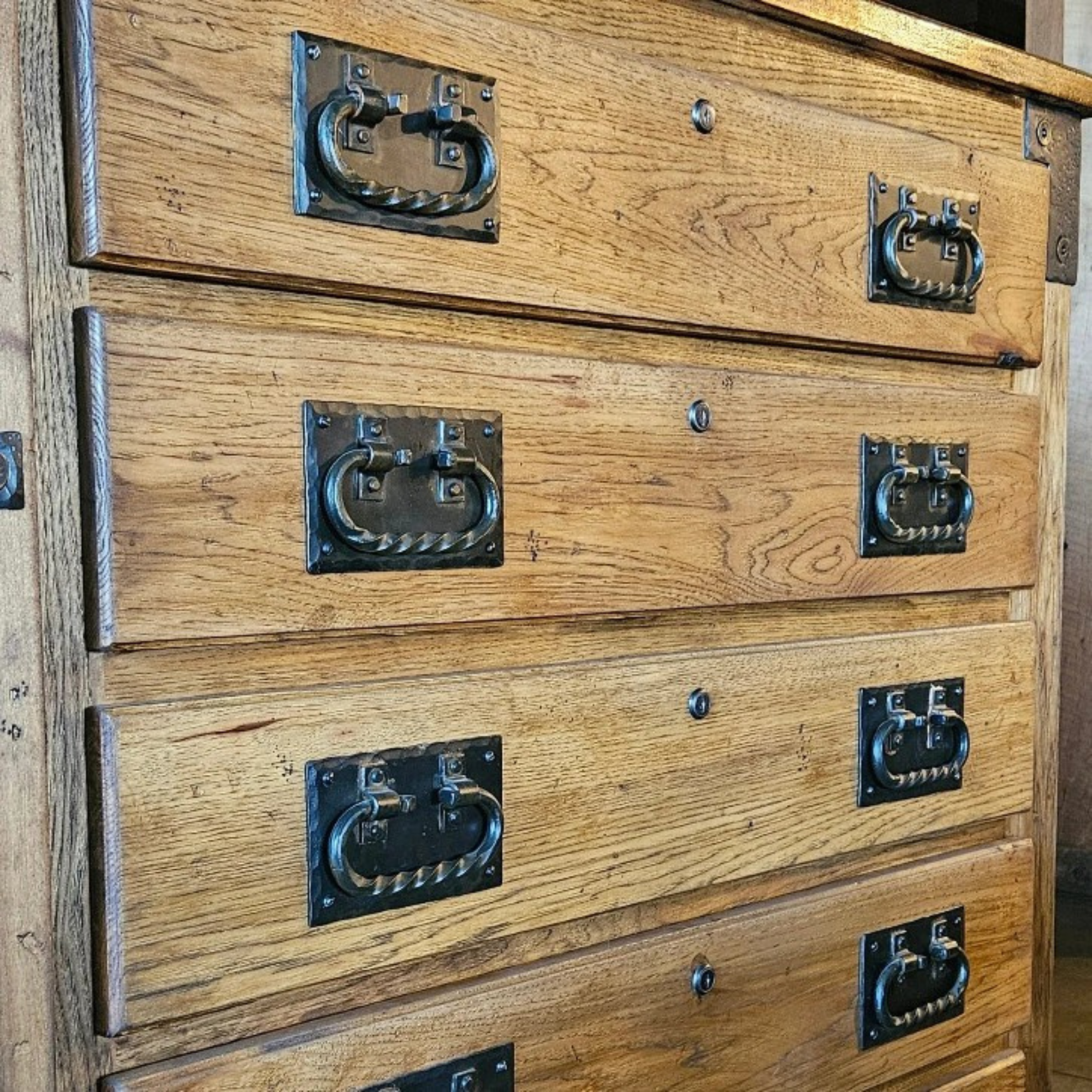 Rustic Iron Drawer Pull