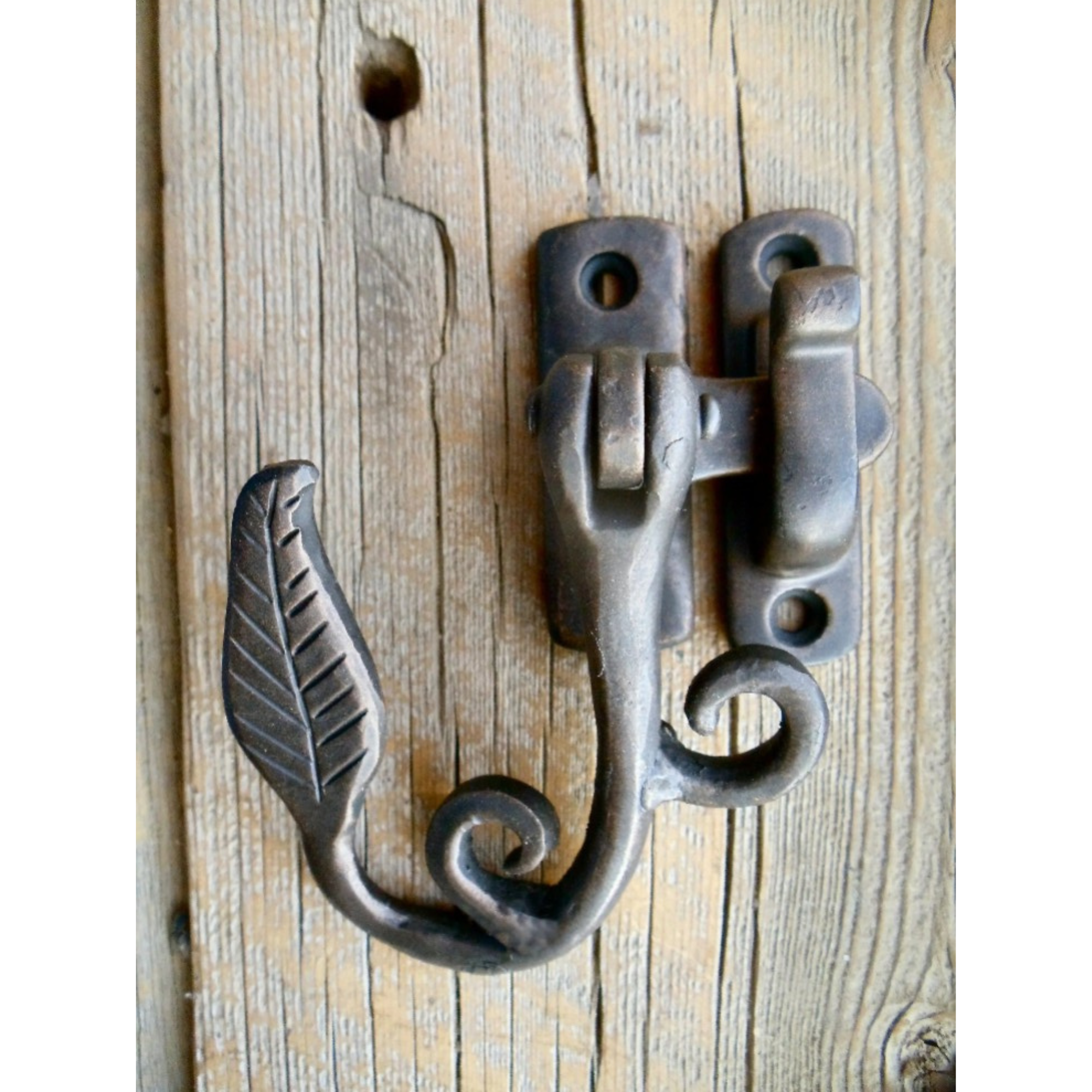 Old English Castle Iron Latch