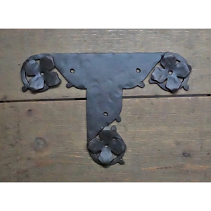 Finnish Folk Ironwork T Face Plate - 12" x 8"