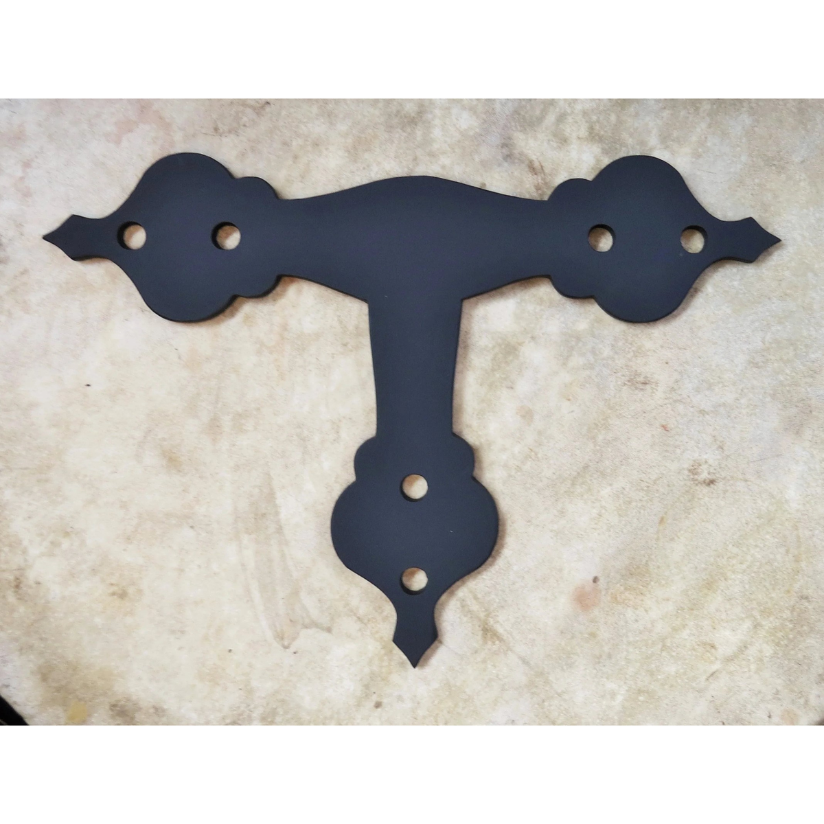 French Country Revival Iron T Face Plate