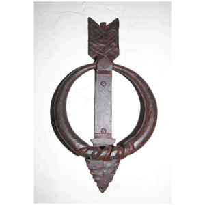 Authentic Arrowhead Door Knocker/Ring Pull - Raw/Unfinished