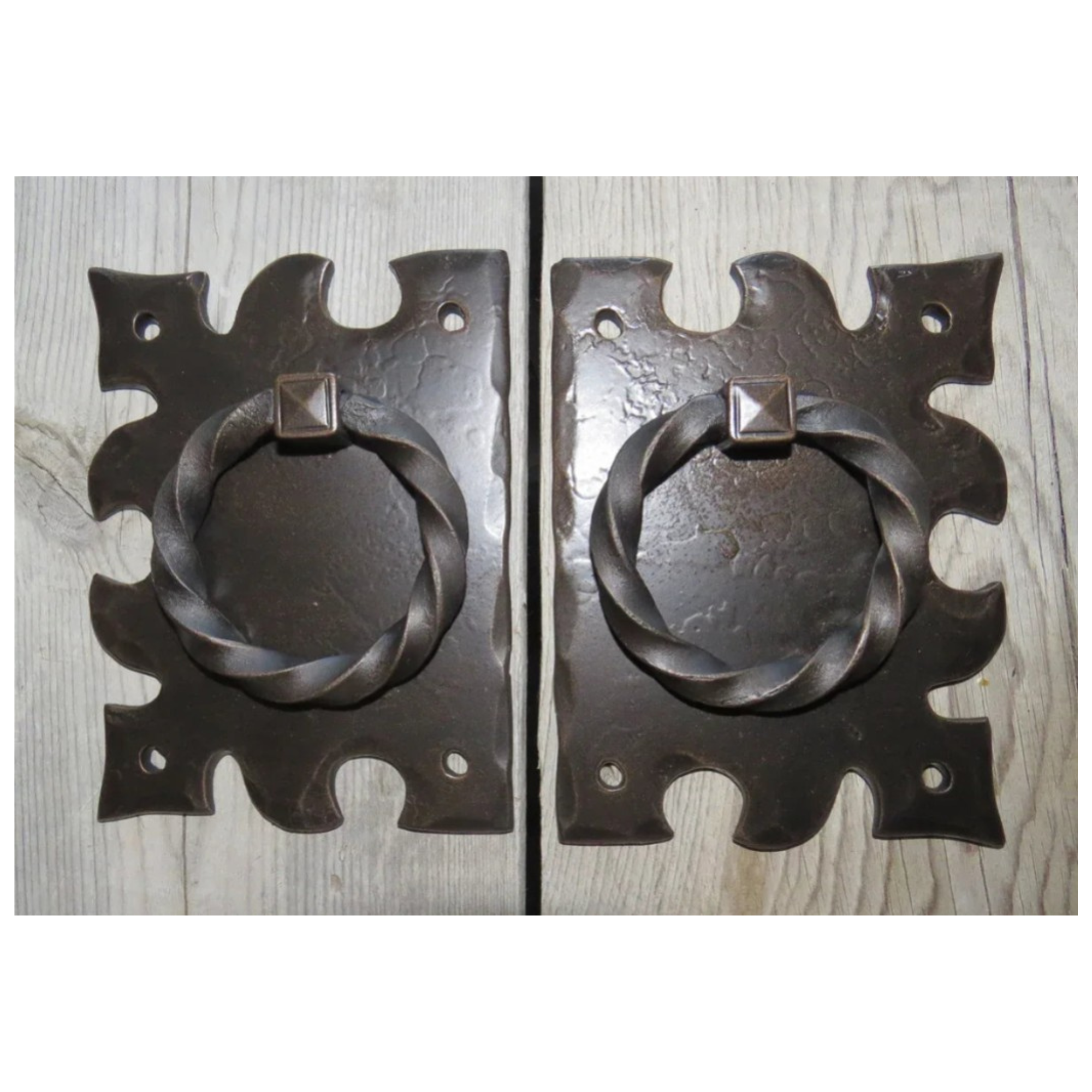 Romanesque Iron Door Knocker/Ring Pull