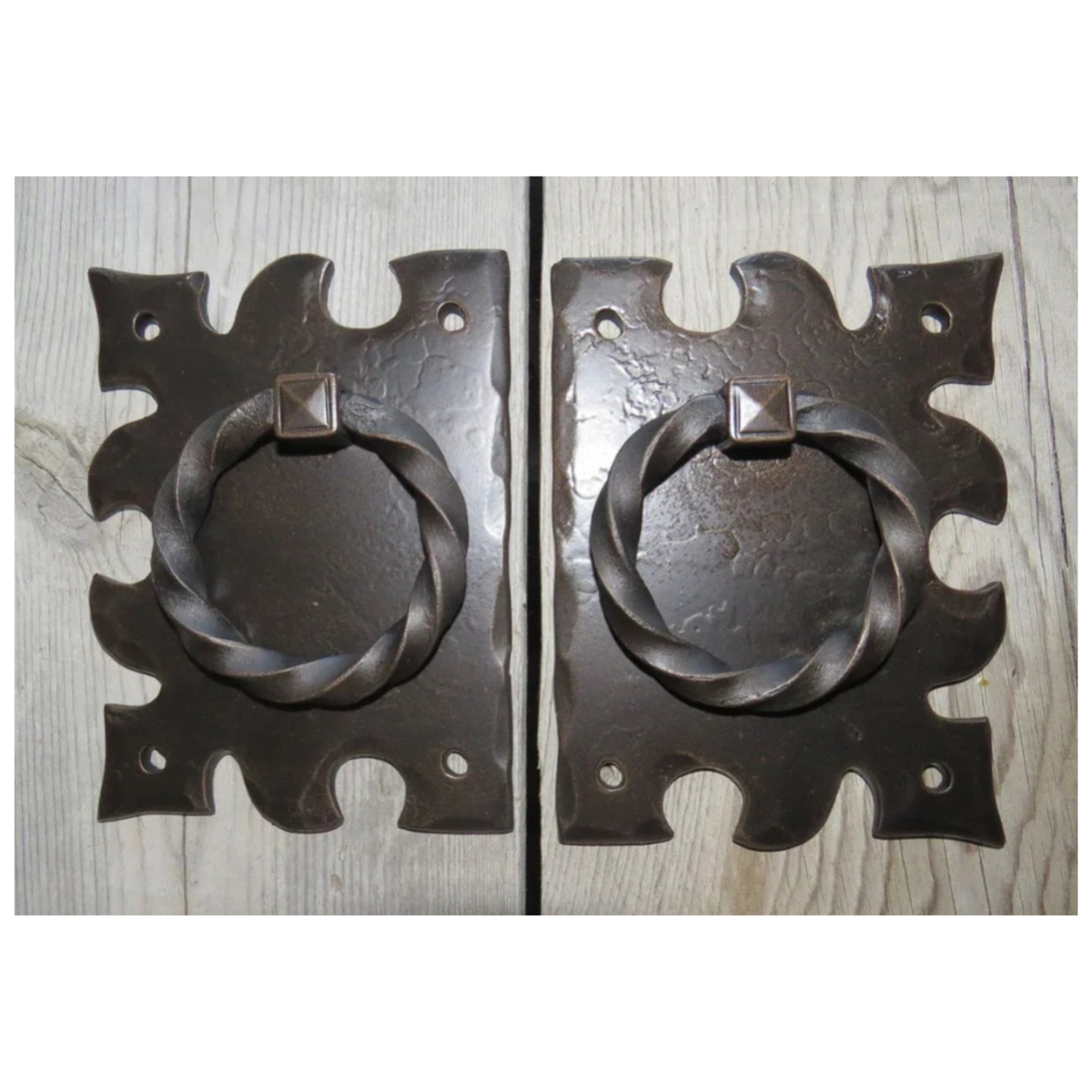 Romanesque Iron Door Knocker/Ring Pull