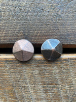 3/4" Copper Round Pyramid Head Nail - Old West Iron