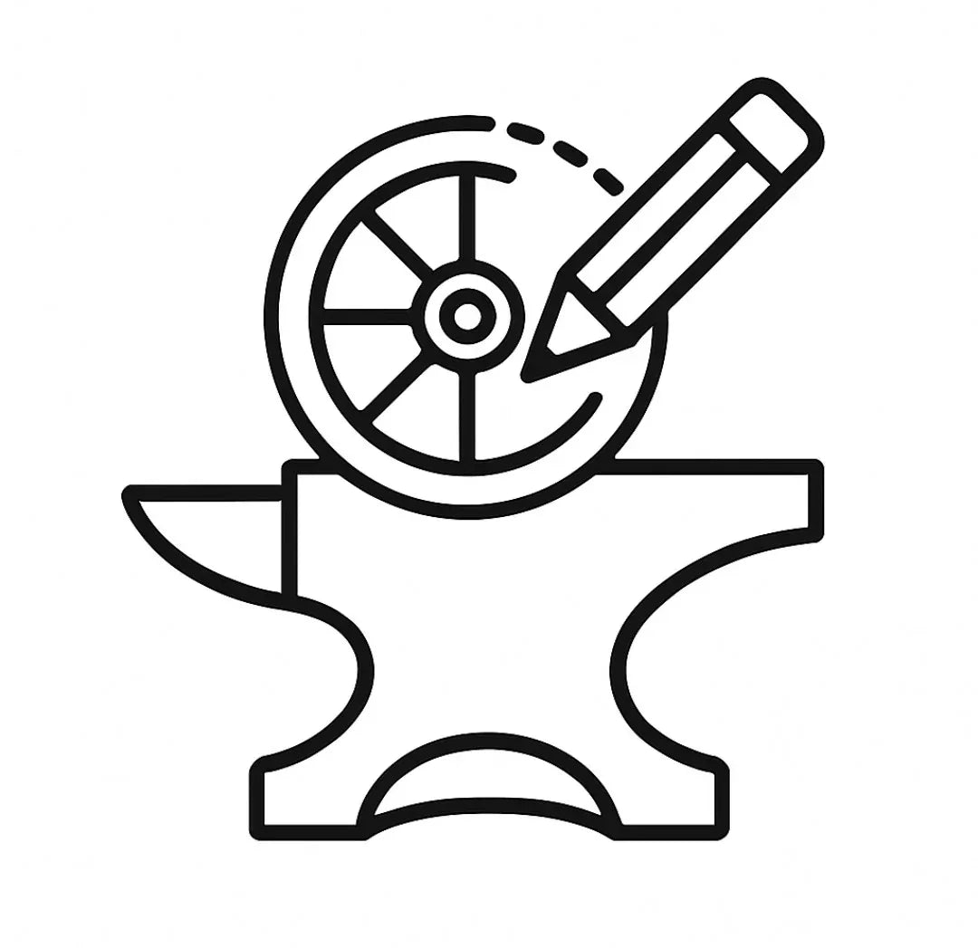 Customized Product - Wheel Handle - Old West Iron
