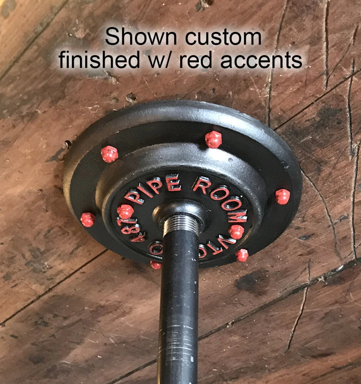 Industrial Pipe Room Canopy - Old West Iron