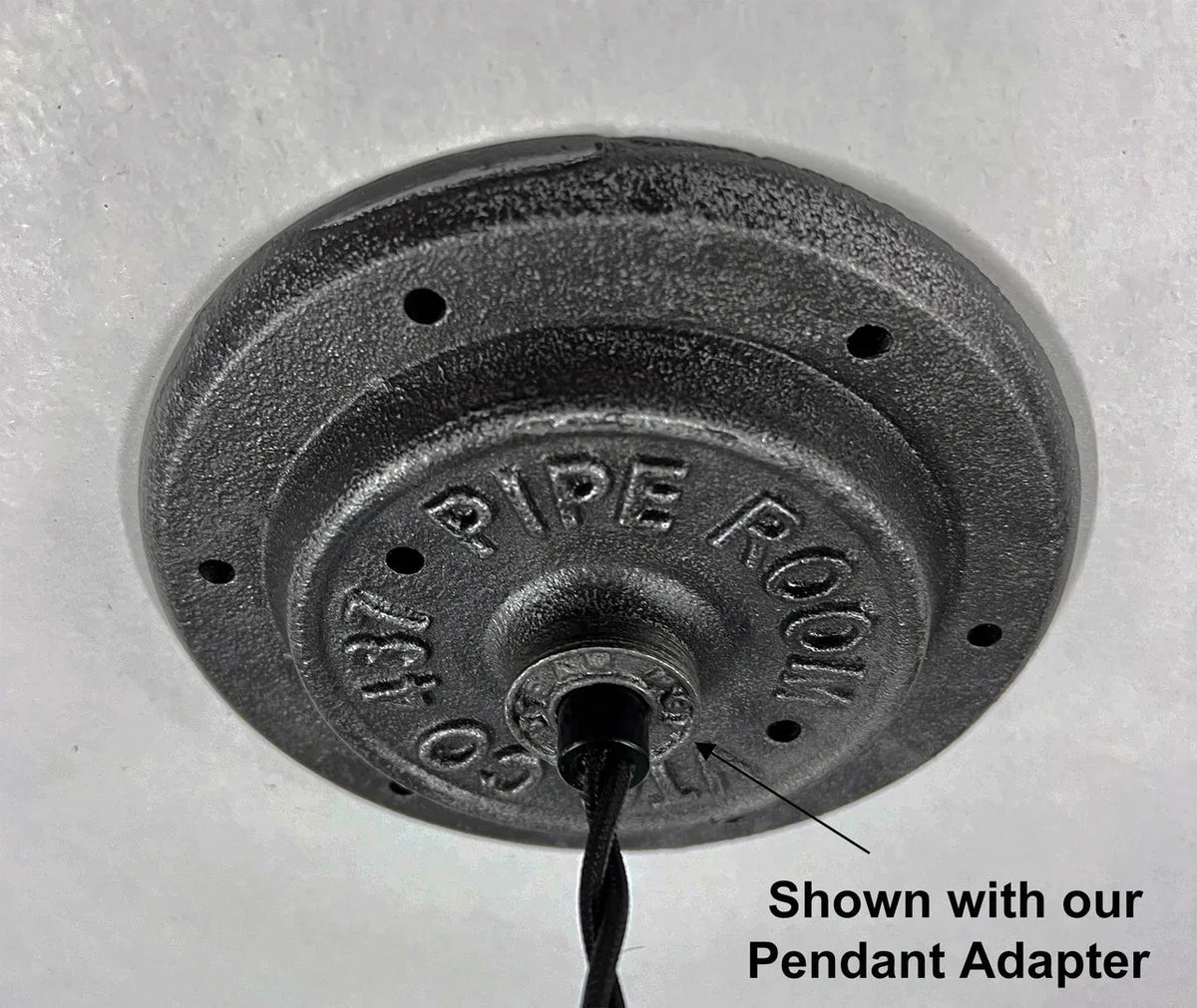 Industrial Pipe Room Canopy - Old West Iron