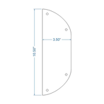 Tuscan Iron Push Plate