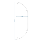 Tuscan Iron Push Plate