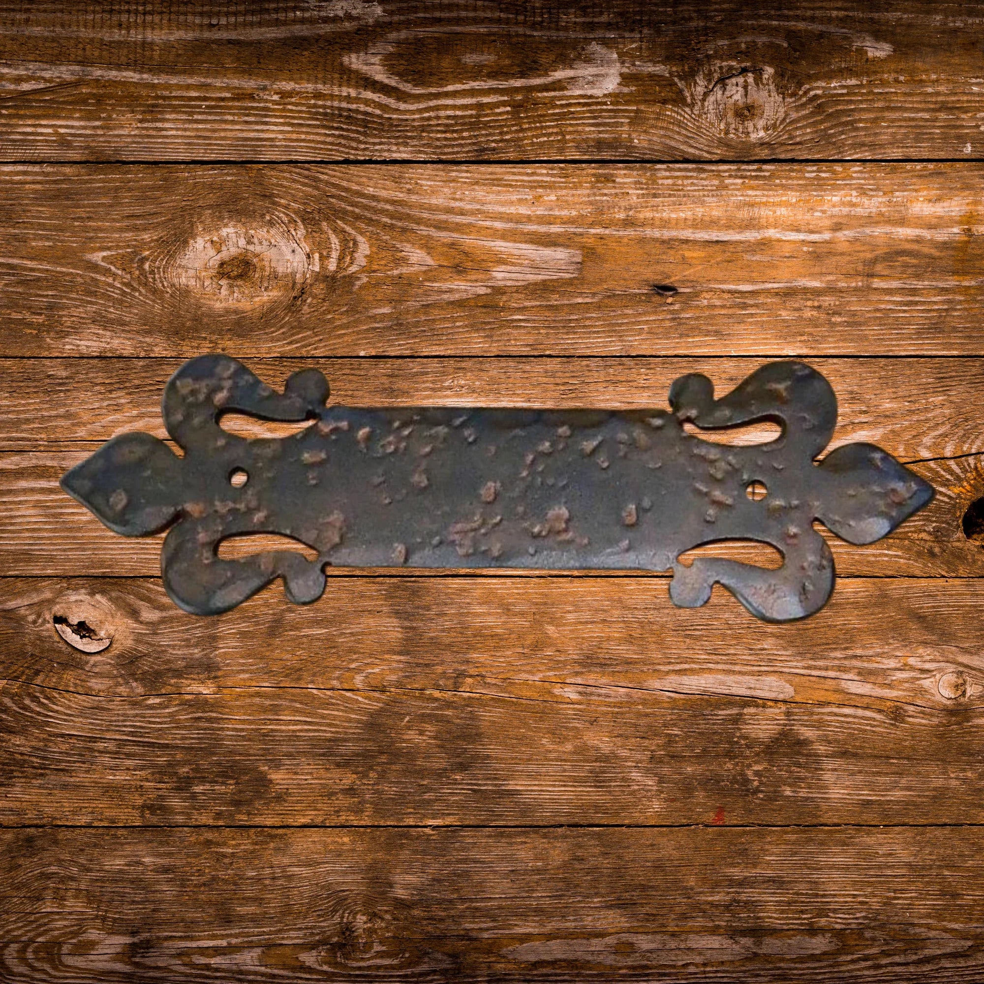 Spanish Mission Iron Straight Strap - Old West Iron