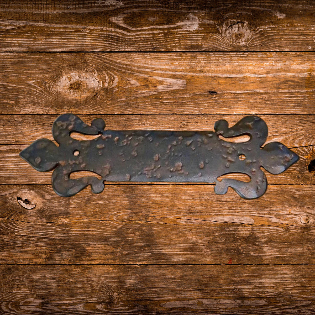 Spanish Mission Iron Straight Strap - Old West Iron