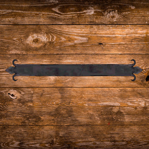 Authentic 15th Century Iron Straight Strap - Old West Iron