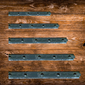 IN STOCK Colonial Iron Faux Hinge Strap 10" - Old West Iron