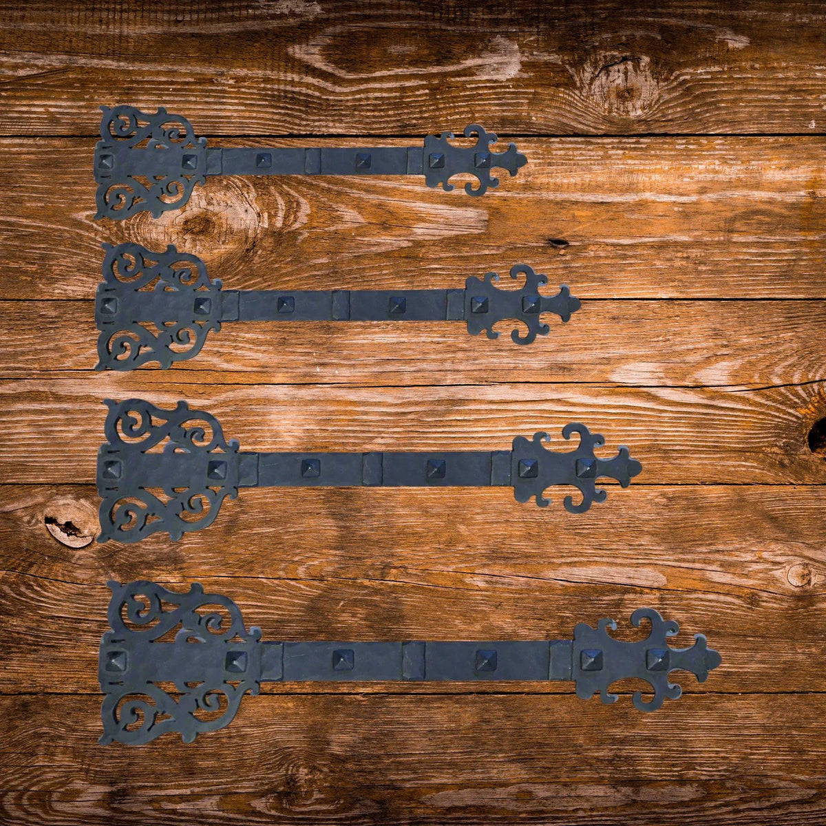 IN STOCK Gothic Cathedral Iron Faux Hinge Strap - Old West Iron