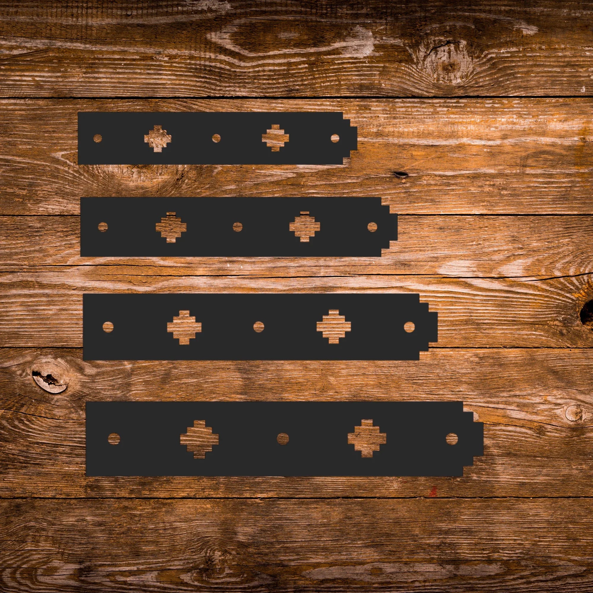 Santa Fe Iron Faux Hinge Strap - Old West Iron