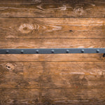 Riveted Beveled Edge Strapping 1 9/16" Wide - Old West Iron