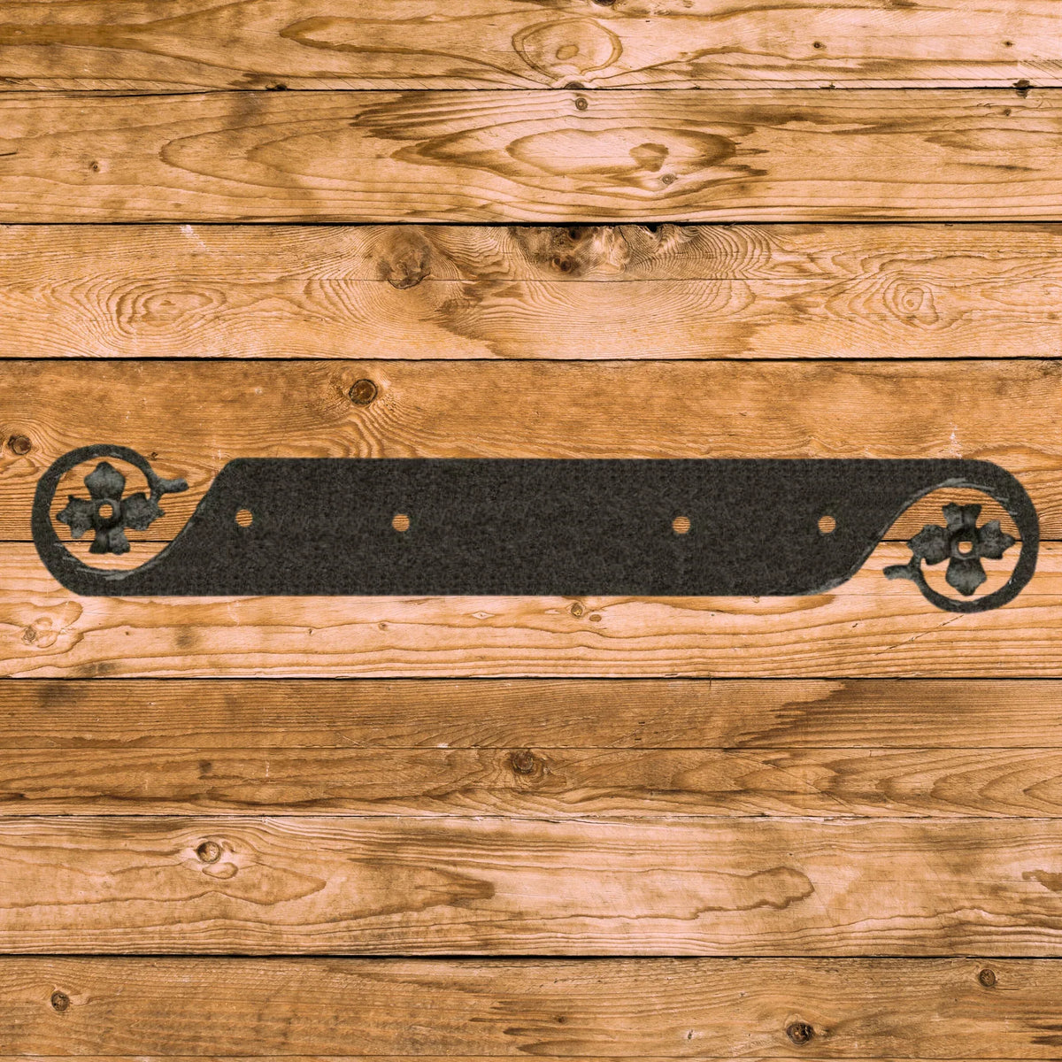 Finnish Folk Ironwork Straight Plate - Old West Iron