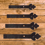 Mediterranean Wrought Iron Faux Hinge Strap - Old West Iron