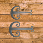 Middle Age Europe Wrought Iron Faux Hinge Strap - Old West Iron