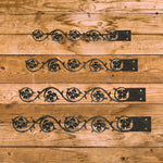 Finnish Folk Ironwork Faux Hinge Strap - Old West Iron
