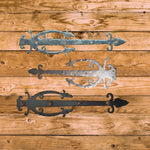 Medieval Iron Faux Hinge Strap - Old West Iron