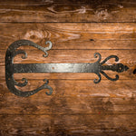 XL Celtic Iron Faux Hinge Strap - Old West Iron
