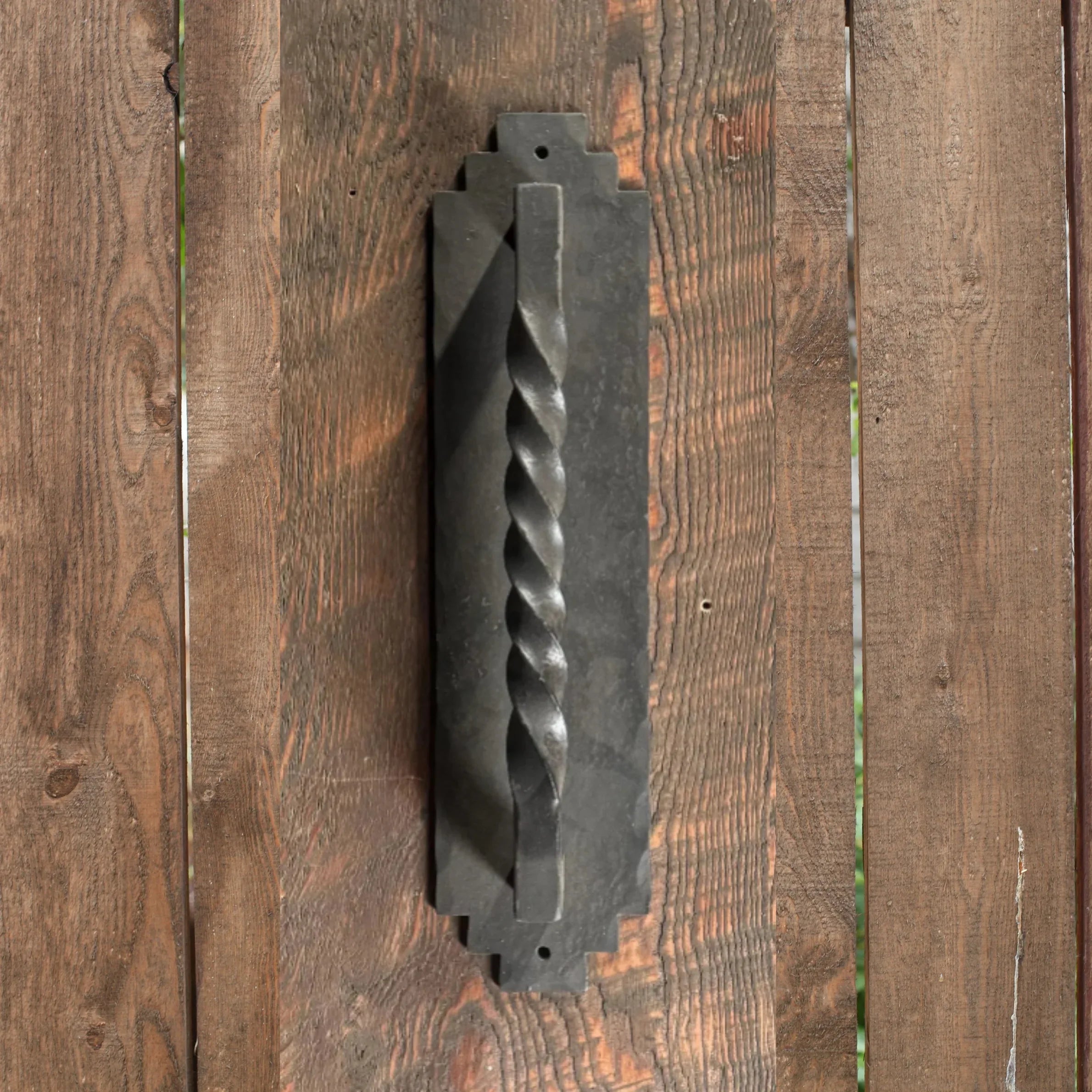 Santa Fe Iron Door Pull - Old West Iron