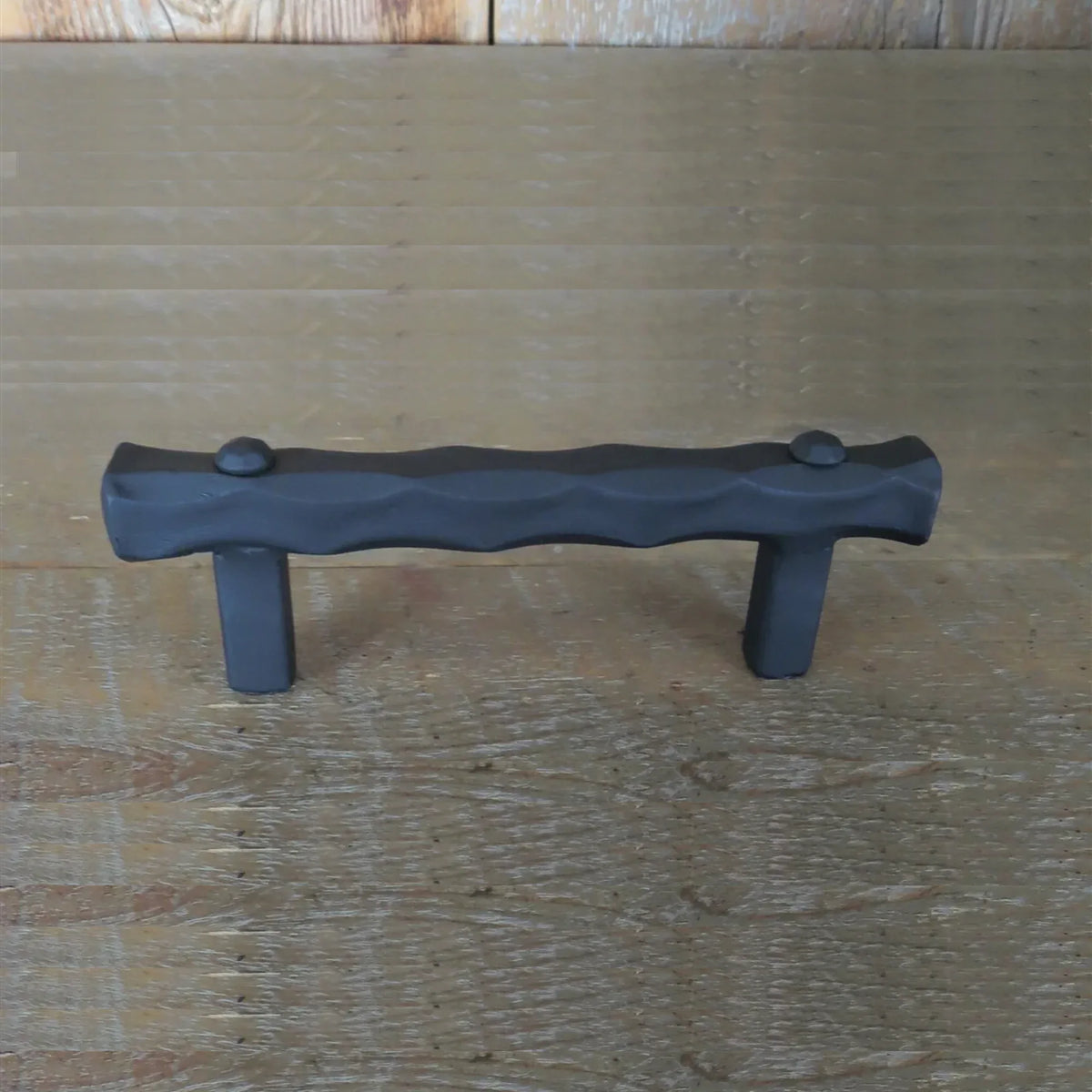 Plain Straight Iron Cabinet Handle - Old West Iron
